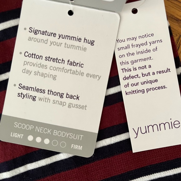 Yummie Ruby Striped Bodysuit - Picture 6 of 9